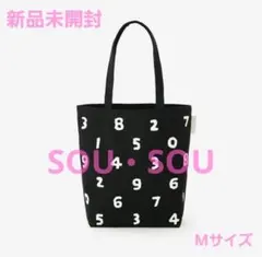 ✨新品✨SOU・SOU/S0-SU-U キャンバストート M / 黒色