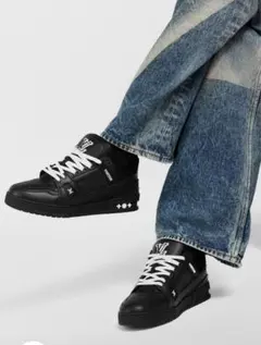 ルイヴィトン　スニーカー　メンズ　トレイナーライン　6.5