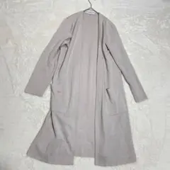 UNTITLED ロングカーディガン ベージュ レディース 日本製 ニットコート