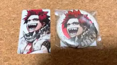 僕のヒーローアカデミア ヒロアカ 新十傑 缶バッジ キャラカード 切島