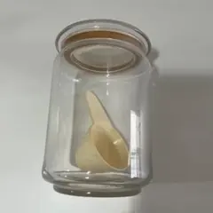 HARIO ガラスキャニスター 計量スプーン付き