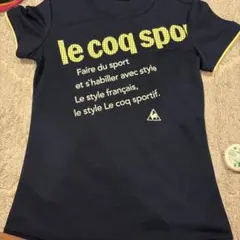 le coq sportif レディース 半袖Tシャツ ネイビーのサムネイル