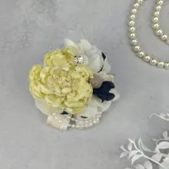 コサージュ イエロー 卒業式 卒園式 入学式 入園式