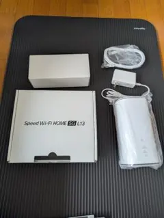 Speed Wi-Fi HOME 5G L13 本体&付属品【カシモWiMAX】