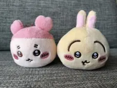 うさぎ&古本屋(カニ) セット ちいかわ ねそべりぬいぐるみ カプセルトイ