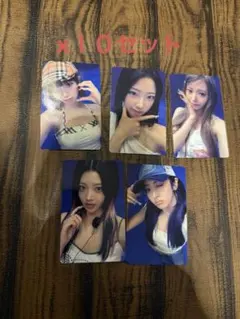 LESSERAFIM CRAZY weverse ラキドロ トレカ コンプ