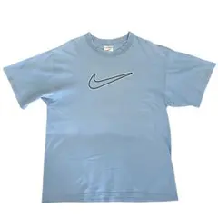 【希少】 90s NIKE Tシャツ 白タグ スウッシュ フェード Lサイズ