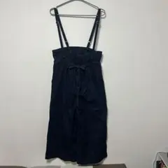 レプシィム　LEPSIM デニム　サロペット ハイウエスト