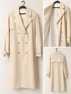 MAJESTIC LEGON トレンチコート ベージュ ロング丈