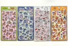 正規品 プチドロップステッカー ディズニー4セット