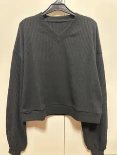 Achic リブ編み ニットソートップスのサムネイル