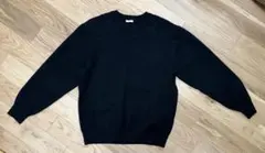 GU メンズニット黒　Sサイズ
