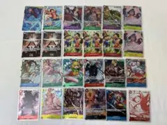 ワンピース トレーディングカードsrセット 24枚