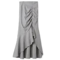 スナイデル シャーリングスリットマーメイドスカート 0 mix