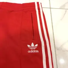 adidas アディダス❣️トラックパンツ❣️ファイヤーバード 赤 M相当