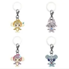 ナルミヤキャラクター　めじるしアクセサリー　ガチャ　ルッキー　ミンキー　ミント