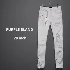 PURPLE BRAND パープルブランドスキニーデニム ホワイト 28