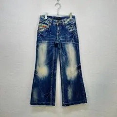 LOLITA JEANS（ロリータジーンズ）フレアデニムパンツ サイズ25のサムネイル