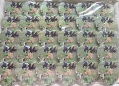 忍たま乱太郎 潮江文次郎 ハート缶バッジ 30個 ナンジャタウン たまご探しの段