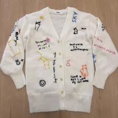 【FURFUR】 アートプリント カーディガンのサムネイル