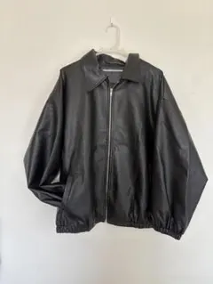 Dazy ブラック レザージャケット XL オーバーサイズ