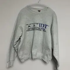 【FRUIT OF THE LOOM】　ライトグレー　クルーネックスウェット