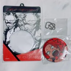 僕のヒーローアカデミア ヒロアカ　切島鋭児郎　特製ホルダー&缶バッジ
