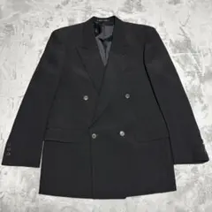 ダブルスーツ セットアップ 黒 L 90s 古着 菅田将暉系
