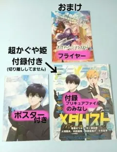 Q*様 アニメディア 2026年3月号 付録 超かぐや姫！ ライブチケット風