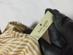 kate spade ベージュ レザー バッグ