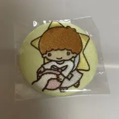 リトルツインスターズ　トレーディング刺繍缶バッジ