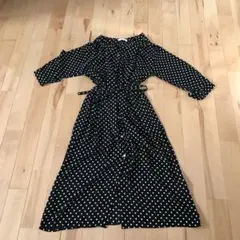 アメリカンホリックドットロングワンピース