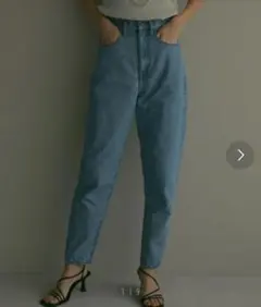 ETRE TOKYO サルエルデニム BLUE Sサイズのサムネイル