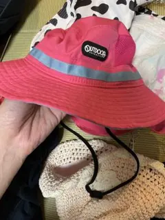 キッズ OUTDOOR PRODUCTS ハット ピンク 48cmのサムネイル
