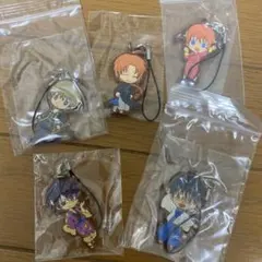 銀魂ラバーストラップ　５種セット