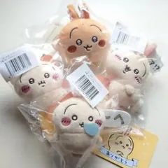 【うさぎ】ちいかわベーカリー うさぎだらけくじ ぬいぐるみ4点セット