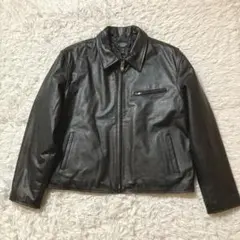 牛革 ゴールデンサイズOLD GAP レザージャケット 黒 S#824 牛革 ゴールデンサイズOLD GAP レザージャケット 黒 S#824 - メルカリ