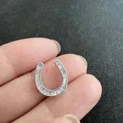 まーこ様専用　K18WG ホースシュー　馬蹄　ペンダントヘッド