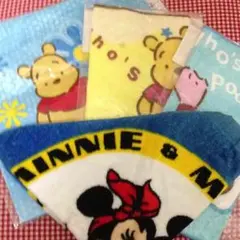 ディズニー タオルハンカチ&巾着セット✨お値下げしました*\(^o^)/*