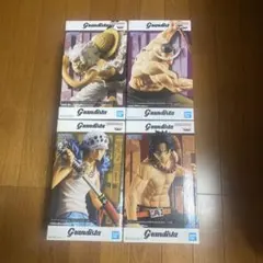 ワンピース グランディスタ フィギュア4個セット