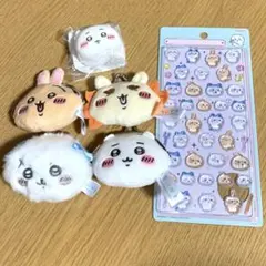 ちいかわボンボンドロップシール☆ミニがま口などセット