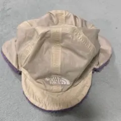 THE NORTH FACE 耳付き帽子 ベージュ・紫