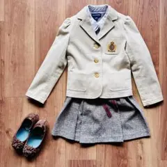 ４点セット シャツ＆ジャケット/ラルフローレン 、スカート、靴 卒園式 入学式