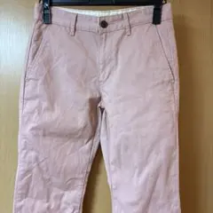 ジーユー GU チノパン 73cm メンズ スリムシルエットピンク
