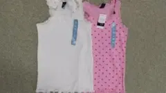 新品タグ付きGAPタンクトップ2枚セット