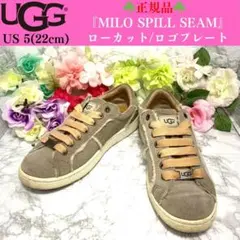 正規品✨UGG マイロスピシーム　ローカットスニーカー　ロゴプレート　US 5
