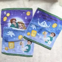 新品　ラプンツェル フェイスタオル ハンドタオル セット