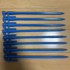 村の鍛冶屋 エリッゼステーク 28cm ブルー 8本セットのサムネイル