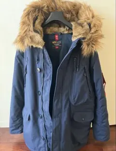 ALPHA N3-B POLAR WARRIORS NAVY SIZE:S