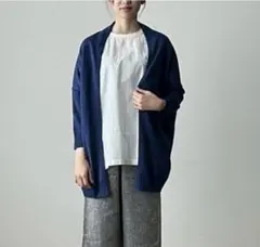 mao madeマオメイドリネンカーディガン　新品同様のサムネイル